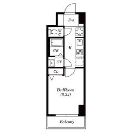 セントランド所沢の物件間取画像